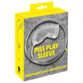 Прозрачная насадка на пенис Piss Play Sleeve для игр с мочеиспусканием - Orion - купить с доставкой в Братске