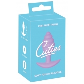 Фиолетовая анальная втулка Mini Butt Plug - 7,5 см. - Orion