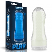 Светящийся в темноте мастурбатор Lumino Play Masturbator Pocketed - Lovetoy - в Братске купить с доставкой