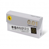 Презервативы Sagami Original 0.02 L-size увеличенного размера - 5 шт. - Sagami - купить с доставкой в Братске