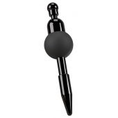 Черный уретральный вибростимулятор Vibrating Penis Plug - Orion - купить с доставкой в Братске