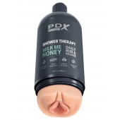 Телесный мастурбатор-вагина Shower Therapy Milk Me Honey - Pipedream - в Братске купить с доставкой