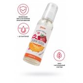 Съедобная гель-смазка Yovee «Двойной соблазн» с Д-пантенолом и вкусом клубники и дыни - 100 мл. - ToyFa - купить с доставкой в Братске