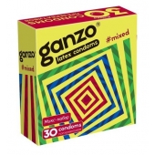 Микс-набор из 30 презервативов Ganzo Mixed - Ganzo - купить с доставкой в Братске