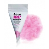 Съедобное согревающее массажное масло Love Me Tender Cotton Candy с ароматом сладкой ваты - 10 мл. - Love to Love - купить с доставкой в Братске