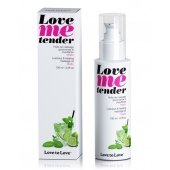 Съедобное согревающее массажное масло Love Me Tender Mojito с ароматом мохито - 100 мл. - Love to Love - купить с доставкой в Братске