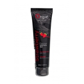 Интимный гель на водной основе Lube Tube Strawberry с клубничным вкусом - 100 мл. - ORGIE - купить с доставкой в Братске