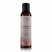 Интимный гель на водной основе All-Natural Strawberry с ароматом клубники - 150 мл. - ORGIE - купить с доставкой в Братске