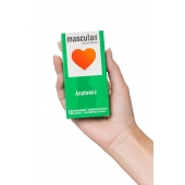 Презервативы анатомической формы Masculan Anatomic - 10 шт. - Masculan - купить с доставкой в Братске