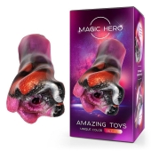 Разноцветный фантазийный мастурбатор - Bior toys - в Братске купить с доставкой