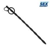 Черный стимулятор уретры Sex Expert - Sex Expert - купить с доставкой в Братске