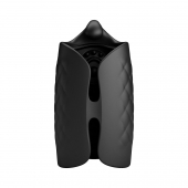 Черный мастурбатор с вибростимуляцией головки Black Glans Trainer - Baile - в Братске купить с доставкой