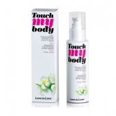 Силиконовый лубрикант 2-в-1 Touch My Body с ароматом моной - 100 мл. - Love to Love - купить с доставкой в Братске