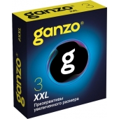 Презервативы увеличенного размера Ganzo XXL - 3 шт. - Ganzo - купить с доставкой в Братске