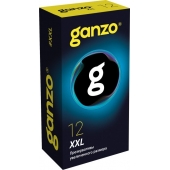 Презервативы увеличенного размера Ganzo XXL - 12 шт. - Ganzo - купить с доставкой в Братске