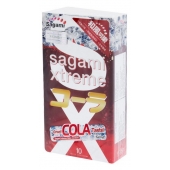 Ароматизированные презервативы Sagami Xtreme COLA - 10 шт. - Sagami - купить с доставкой в Братске