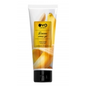 Лубрикант на водной основе OYO Aroma Gel Banana с ароматом банана - 75 мл. - OYO - купить с доставкой в Братске