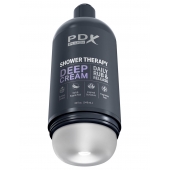 Мастурбатор в бутылке Shower Therapy Deep Cream - Pipedream - в Братске купить с доставкой