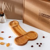 Деревянное блюдо для подачи в форме члена (32,5 х 20 х 1,7 см) - Сима-Ленд - купить с доставкой в Братске