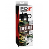 Мастурбатор в камуфляжной колбе Fap Flask - Pipedream - в Братске купить с доставкой