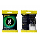 Ультратонкие презервативы Ganzo Ultra thin в мягкой упаковке - 3 шт. - Ganzo - купить с доставкой в Братске