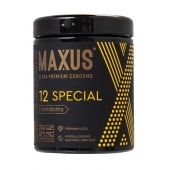 Презервативы с точками и рёбрами MAXUS Special - 12 шт. - Maxus - купить с доставкой в Братске