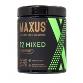 Презервативы MAXUS Mixed - 12 шт. - Maxus - купить с доставкой в Братске
