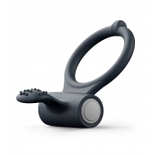 Черное эрекционное кольцо Power Clit - Dorcel - в Братске купить с доставкой