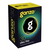 Супертонкие презервативы Ganzo Ultra thin - 30 шт. - Ganzo - купить с доставкой в Братске