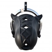 Черный замок верности Extreme Silicone Cock Blocker - Pipedream - купить с доставкой в Братске