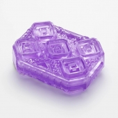 Фиолетовый мастурбатор-стимулятор Tenga Uni Amethyst - Tenga - в Братске купить с доставкой