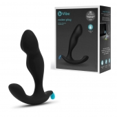 Черный утяжеленный анальный стимулятор Rocker Plug - 12 см. - b-Vibe - в Братске купить с доставкой