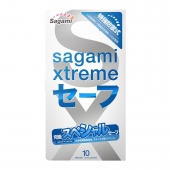 Презервативы Sagami Xtreme Ultrasafe с двойным количеством смазки - 10 шт. - Sagami - купить с доставкой в Братске
