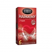 Гладкие презервативы Domino Harmony - 6 шт. - Domino - купить с доставкой в Братске