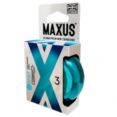 Презервативы Maxus G spot с двойной спиралью - 3 шт. - Maxus - купить с доставкой в Братске