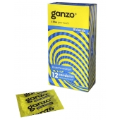 Классические презервативы с обильной смазкой Ganzo Classic - 12 шт. - Ganzo - купить с доставкой в Братске