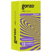 Тонкие презервативы для большей чувствительности Ganzo Sence - 12 шт. - Ganzo - купить с доставкой в Братске
