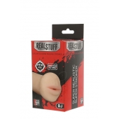 Нежный мастурбатор-ротик REALSTUFF 5INCH MASTURBATOR BJ - Dream Toys - в Братске купить с доставкой