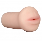 Нежный мастурбатор-ротик REALSTUFF 5INCH MASTURBATOR BJ - Dream Toys - в Братске купить с доставкой