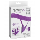 Фиолетовый пояс с вибровкладкой Ultimate G-Spot Butterfly Strap-On - Pipedream в Братске Фиолетовый пояс с вибровкладкой Ultimate G-Spot Butterfly Strap-On - Pipedream