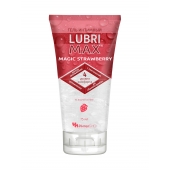 Интимный гель-смазка на водной основе Lubrimax Magic Strawberry - 75 мл. - ИнтелБИО - купить с доставкой в Братске