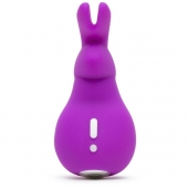 Фиолетовый клиторальный вибратор в форме зайчика - Happy Rabbit в Братске Фиолетовый клиторальный вибратор в форме зайчика - Happy Rabbit