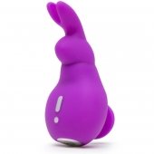 Фиолетовый клиторальный вибратор в форме зайчика - Happy Rabbit в Братске Фиолетовый клиторальный вибратор в форме зайчика - Happy Rabbit