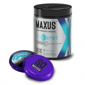 Гладкие презервативы Maxus G spot с двойной спиралью - 15 шт. - Maxus - купить с доставкой в Братске