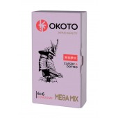 Презервативы OKOTO Mega Mix - 12 шт. - Sitabella - купить с доставкой в Братске