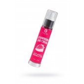 Массажное масло 2-в-1 с разогревающим эффектом и вкусом клубники со сливками - 50 мл. - Secret Play - купить с доставкой в Братске