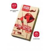Презервативы Elasun Strawberry с аромато клубники - 10 шт. - Elasun - купить с доставкой в Братске