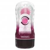 Прозрачный текстурированный мастурбатор Vacuum Cup Masturbator Black Hole - Baile - в Братске купить с доставкой