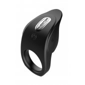 Черное эрекционное виброкольцо Vibro Lust Ring - MALESATION - в Братске купить с доставкой