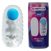 Мастурбатор с шариком внутри Magic ball - Baile - в Братске купить с доставкой